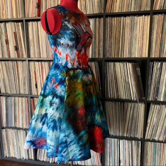 ice dyed hummingbird festival spinner colibrí 🌈♻️ - Picture 6 of 14